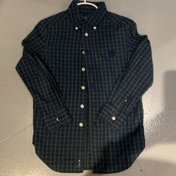 Chaps Other - Chaps Easy Care Boys Button Down Shirt Sz S